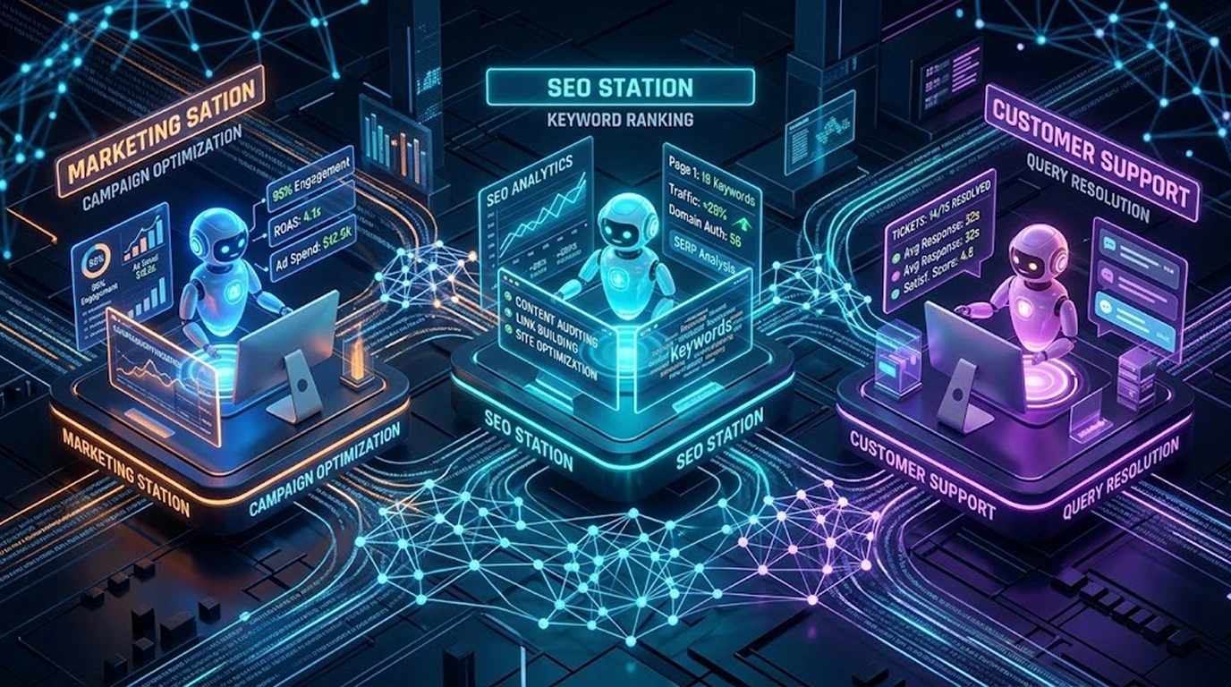 AI Agents in Marketing, SEO and Customer Support (2026 Guide)