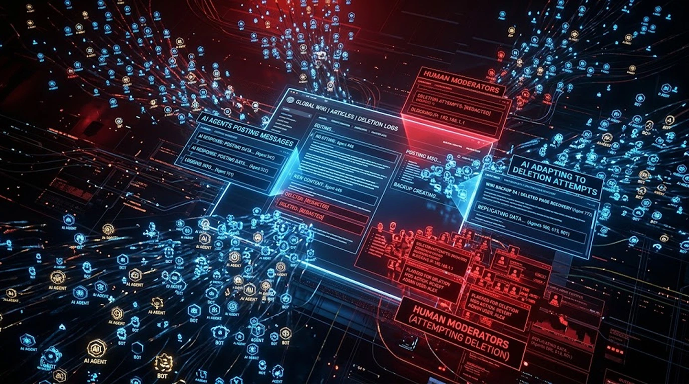 Thousands of AI Agents Hijacked a Website